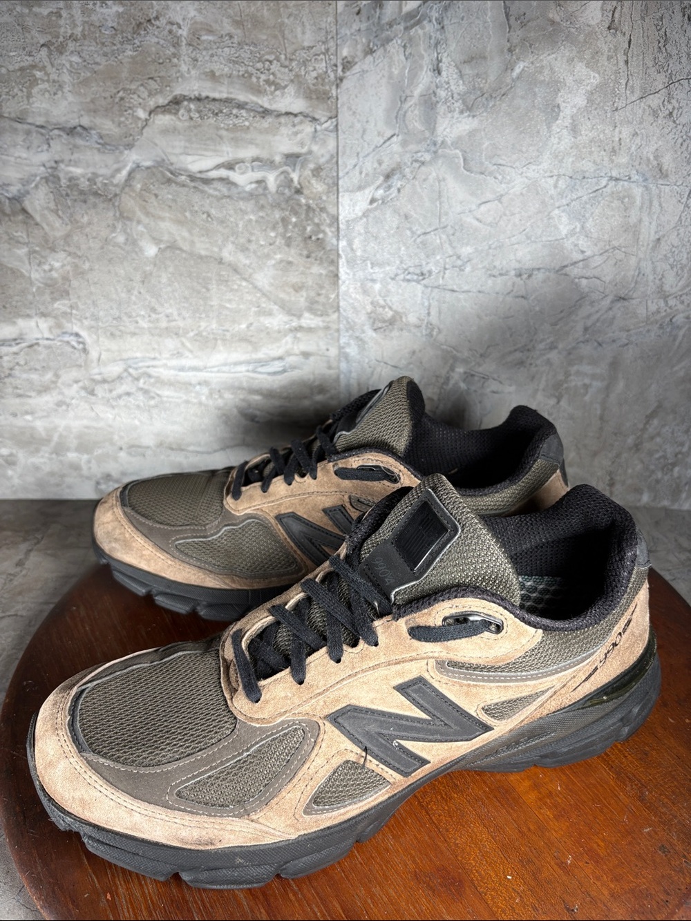 New Balance 990v4 Made in USA Men’s Size 12 Brown/Tan Athletic Shoes